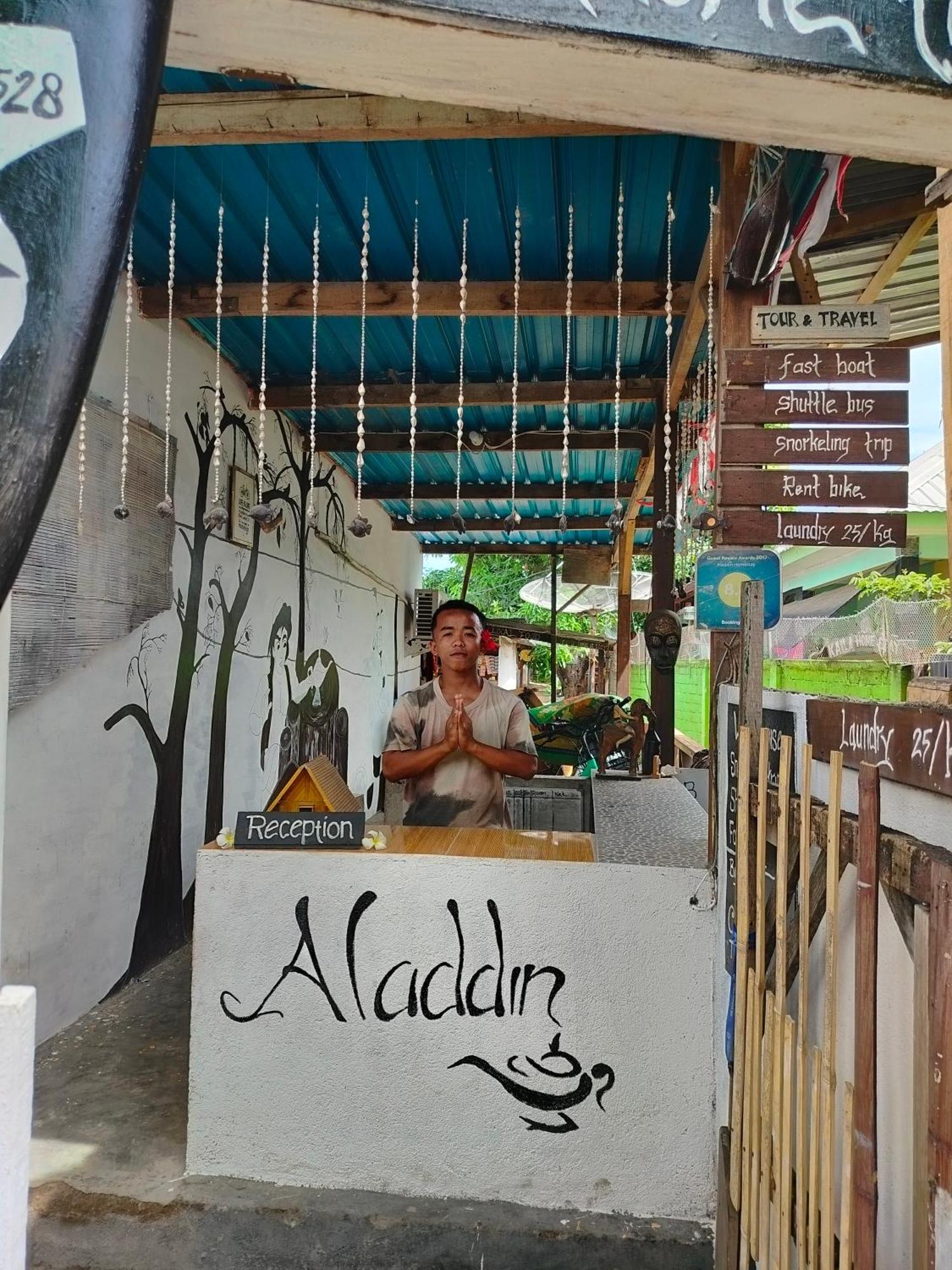 Aladdin Homestay Gili Air Exterior foto